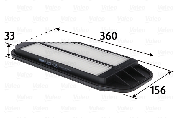 Filtro aria - 585436 VALEO